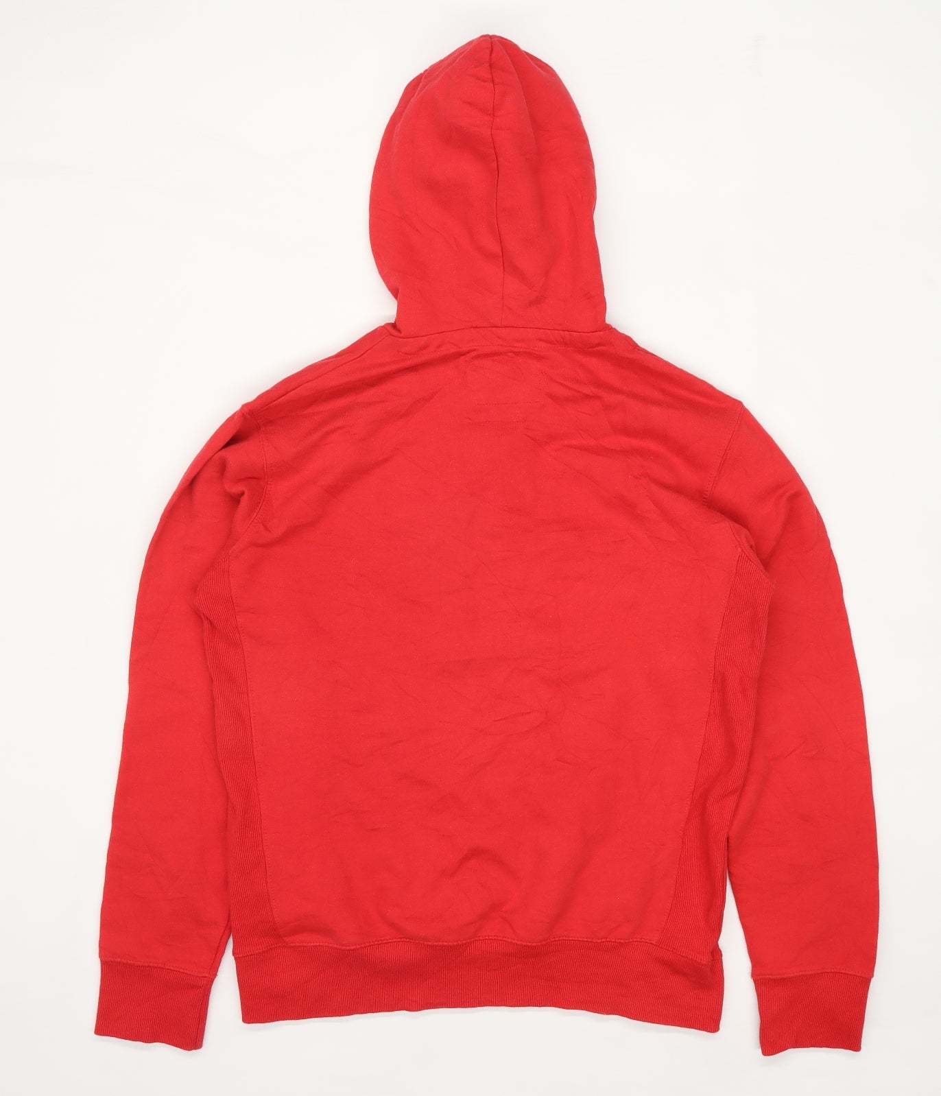 Hoi Polloi Mens Size M Cotton Red Hoodie