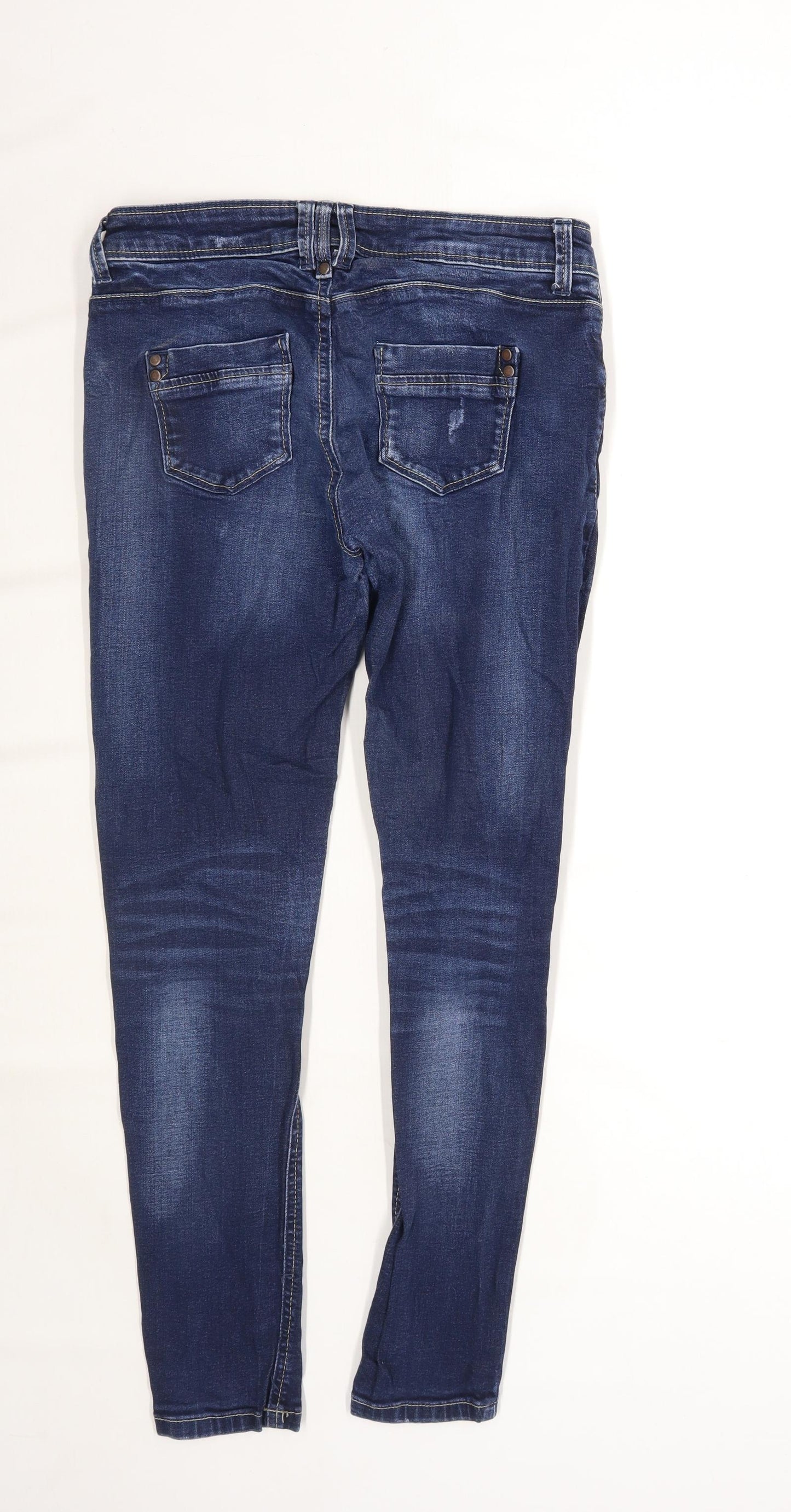 Womens Denim Co Blue Dark Wash Denim Jeans Size 10/L28