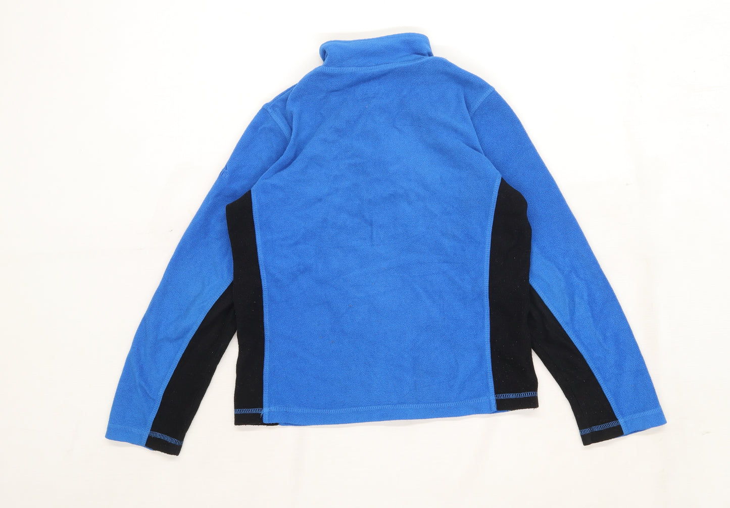 Mckinley Boys Patchwork Blue Fleece Age 10 Years