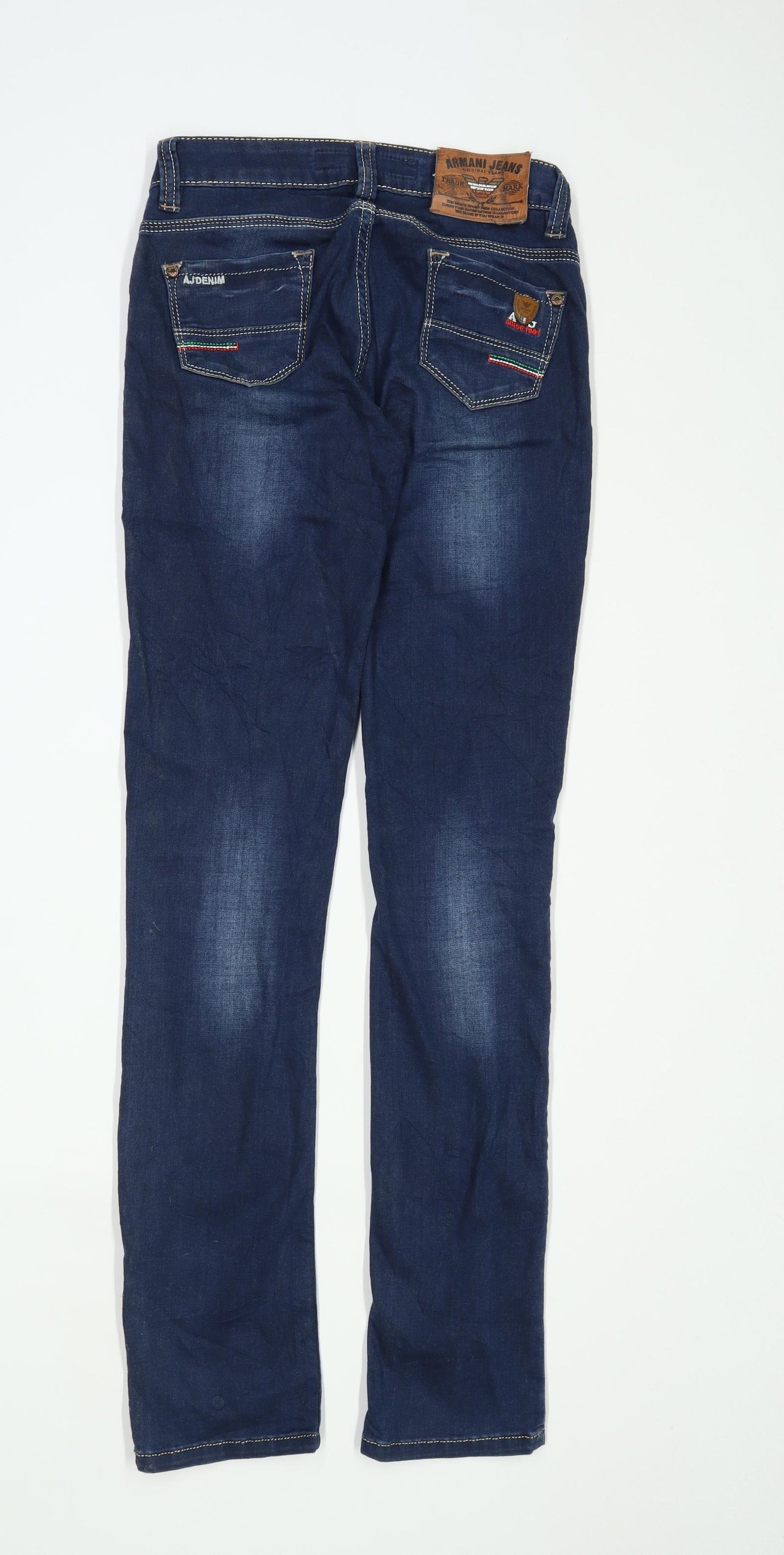 Womens Armani Jeans Blue Denim Jeans Size W29/L24