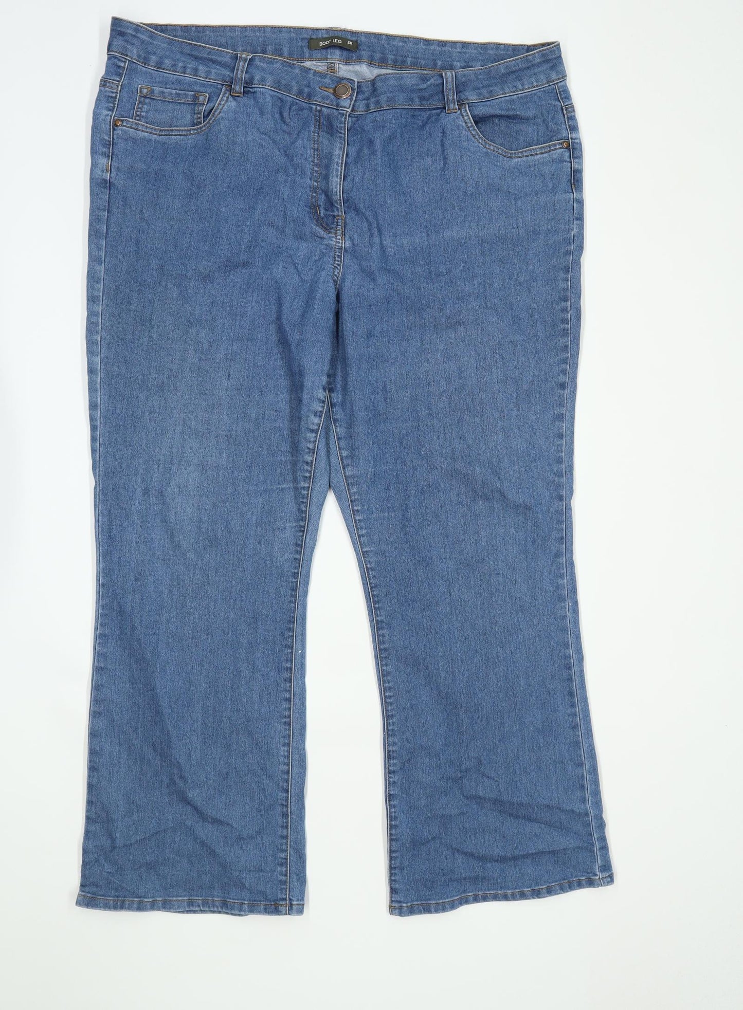 Womens Bonmarche Blue Denim Jeans Size 20/L26