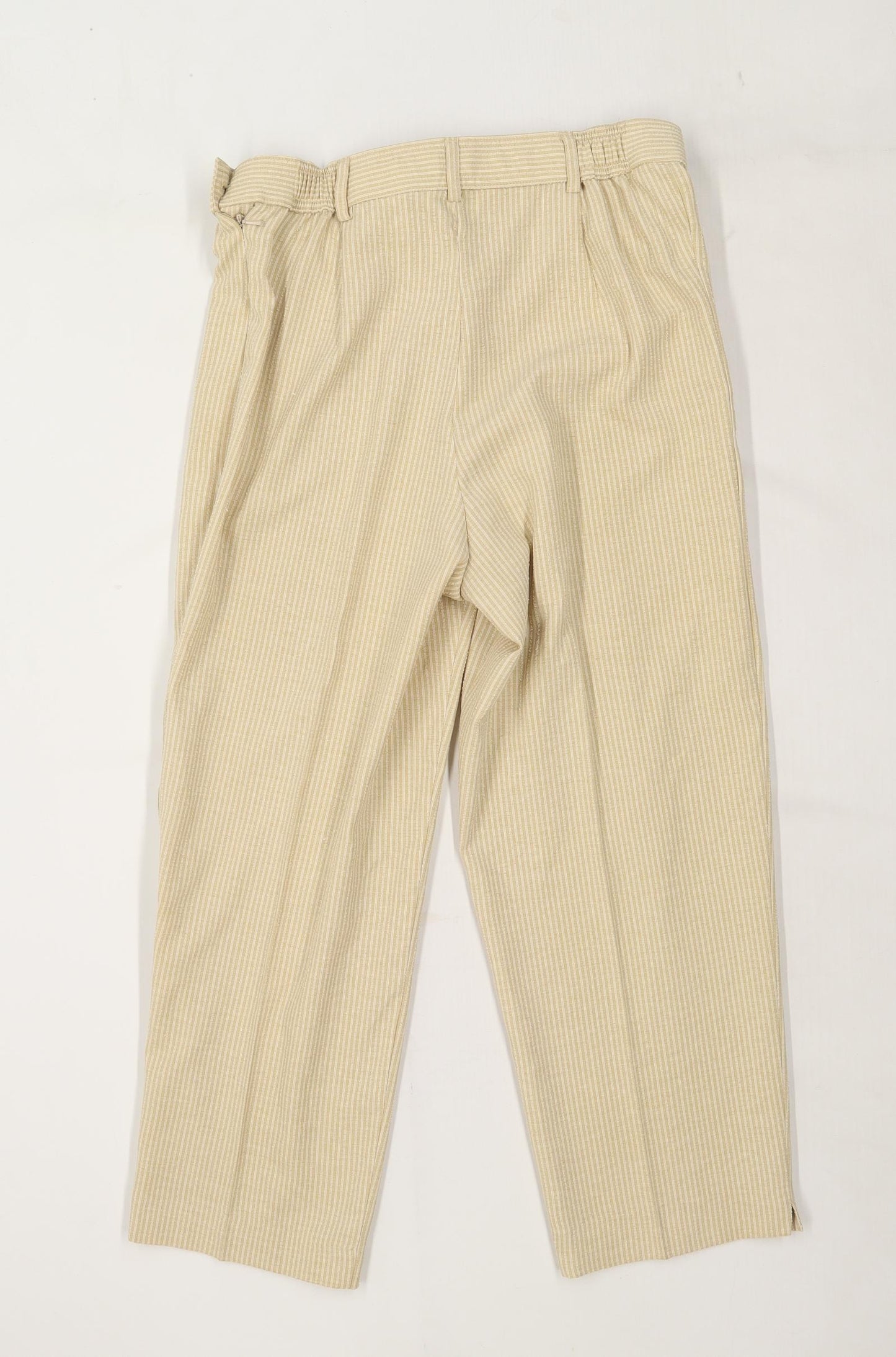 Womens Marks & Spencer Cream Trousers Size 10/L24