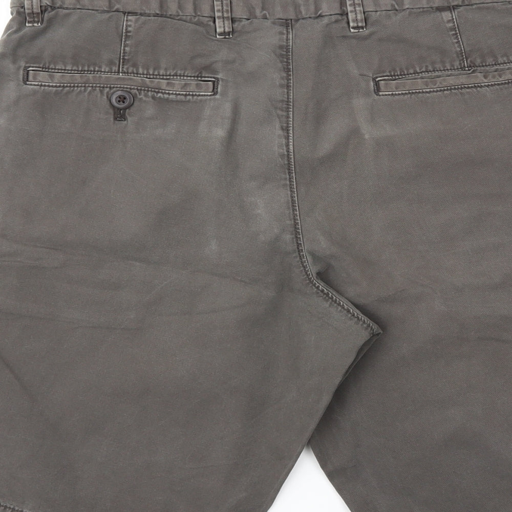 Uniqlo Mens Grey Cargo Shorts
