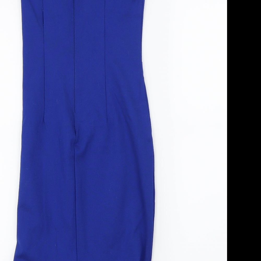 Lipsy Womens Blue Bodycon Size 10