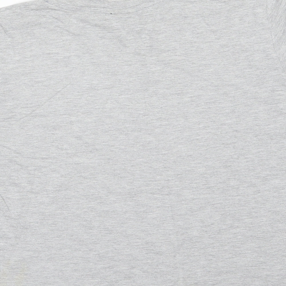 M&Co Boys Grey Basic T-Shirt Size 8-9 Years