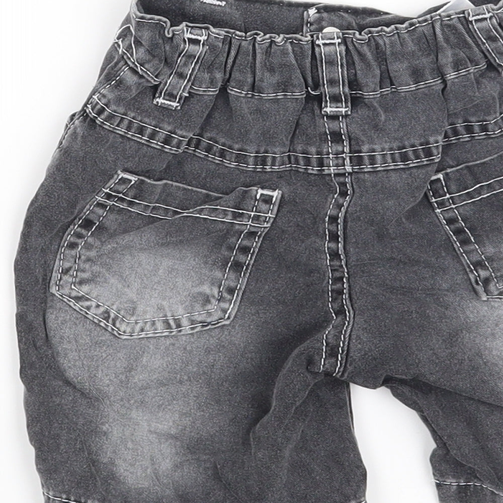 Siser Boys Grey Cropped Jeans Size 2 Years