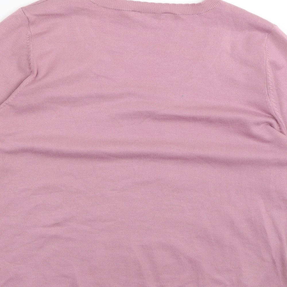 East coast Womens Purple Pullover Jumper Size 20