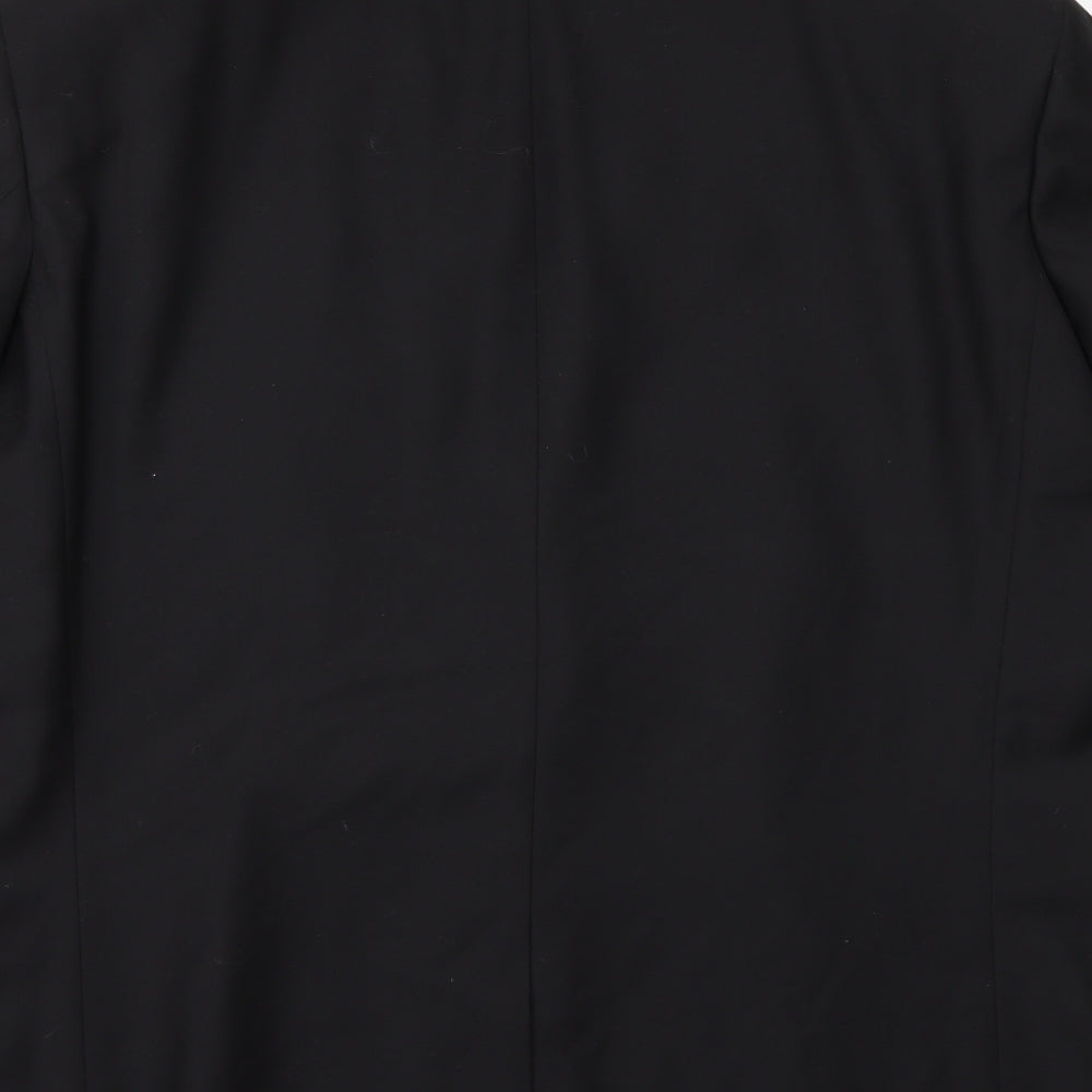 Matalan Mens Black Jacket Suit Jacket Size 44