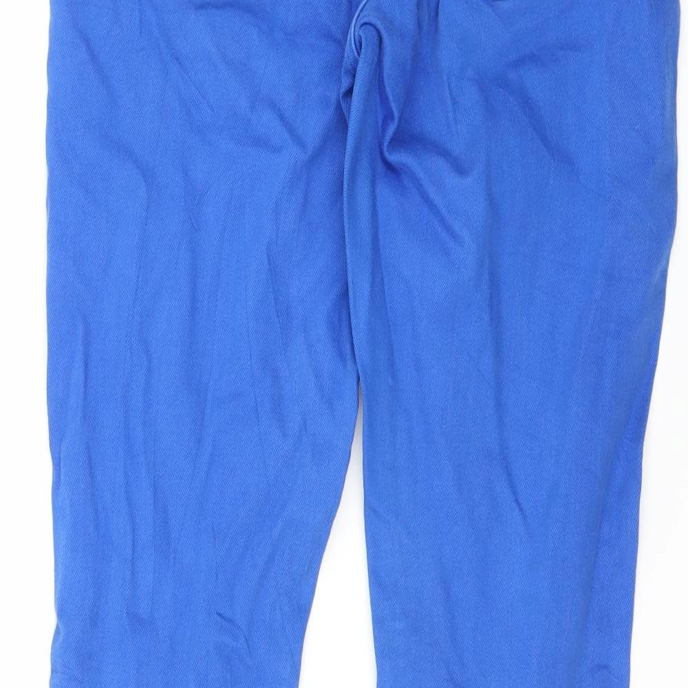 Topshop Womens Blue Denim Skinny Jeans Size 30 L30 in