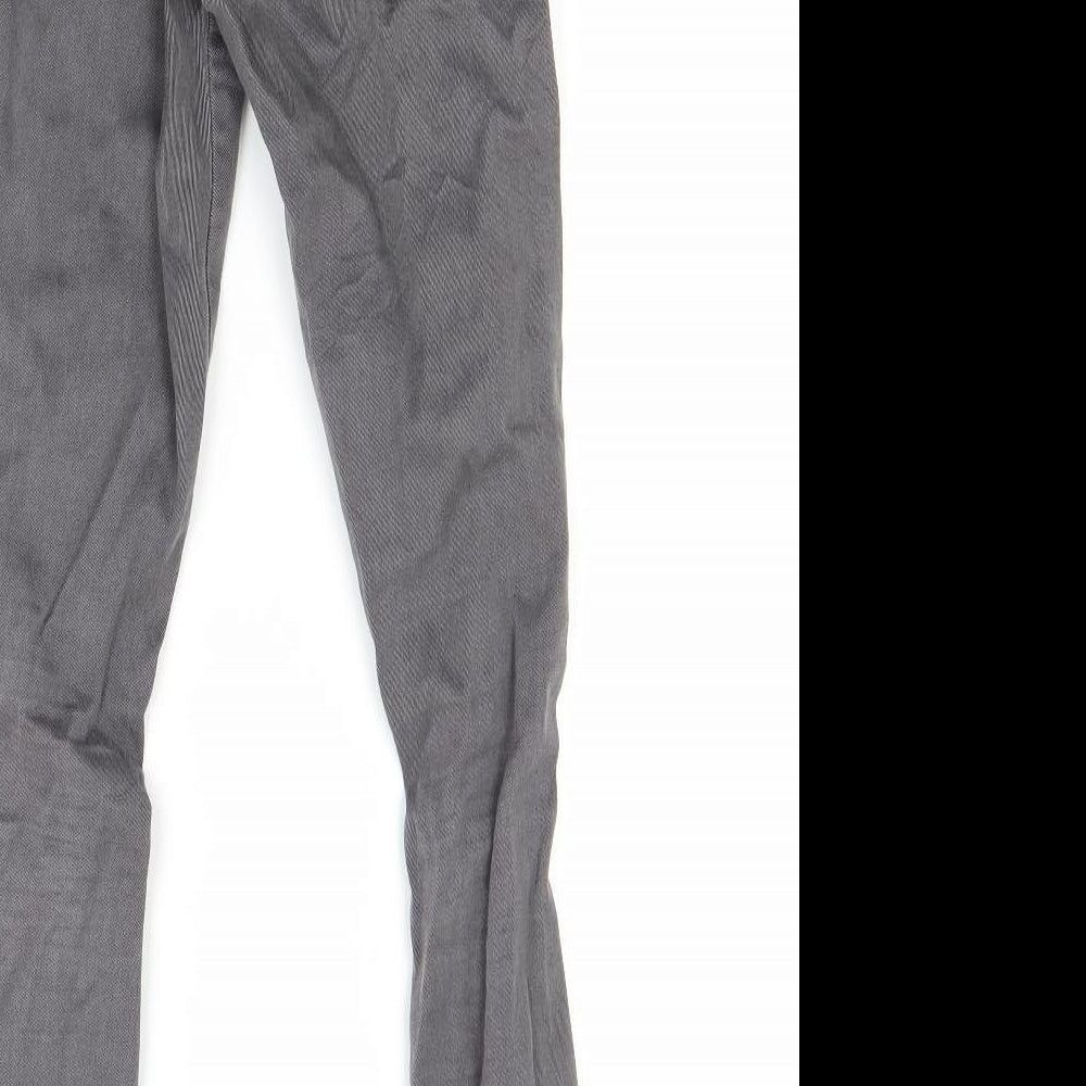 ASOS Womens Grey Denim Skinny Jeans Size 8 L30 in