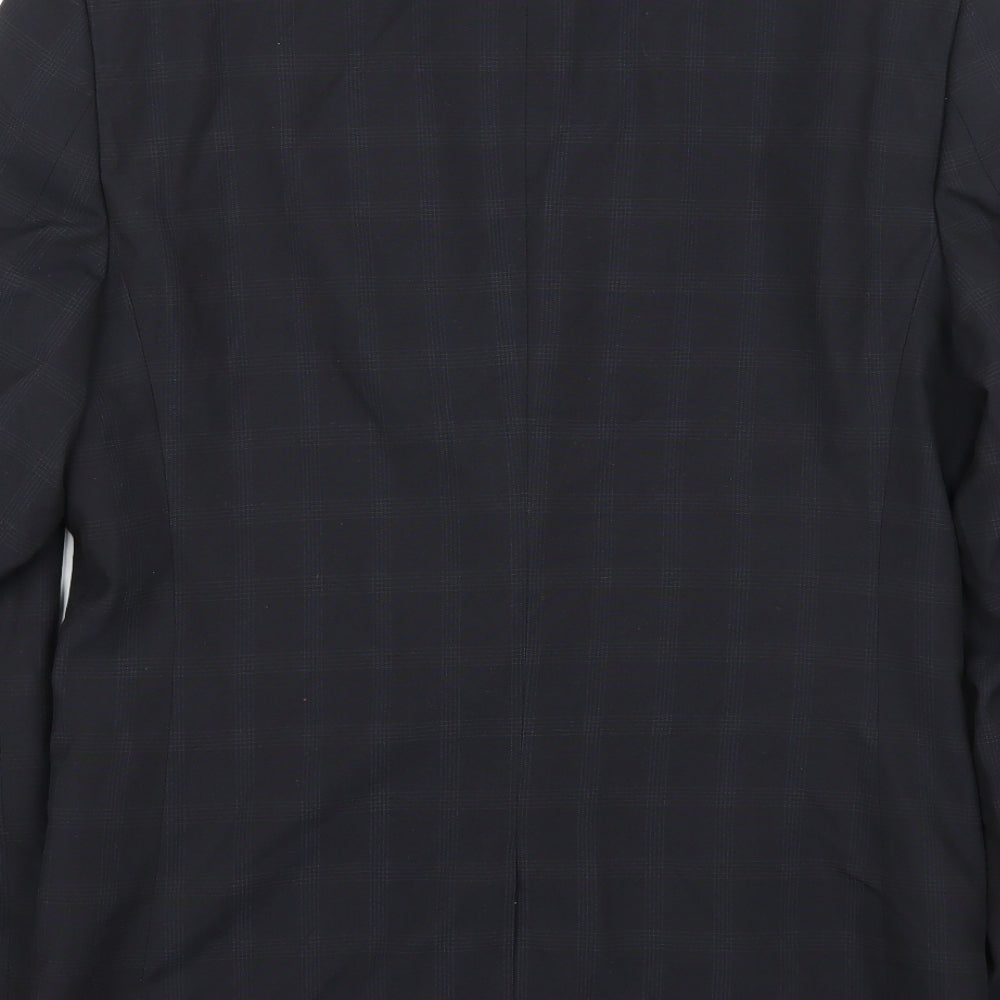 Riverisland Mens Black Jacket Suit Jacket Size 42