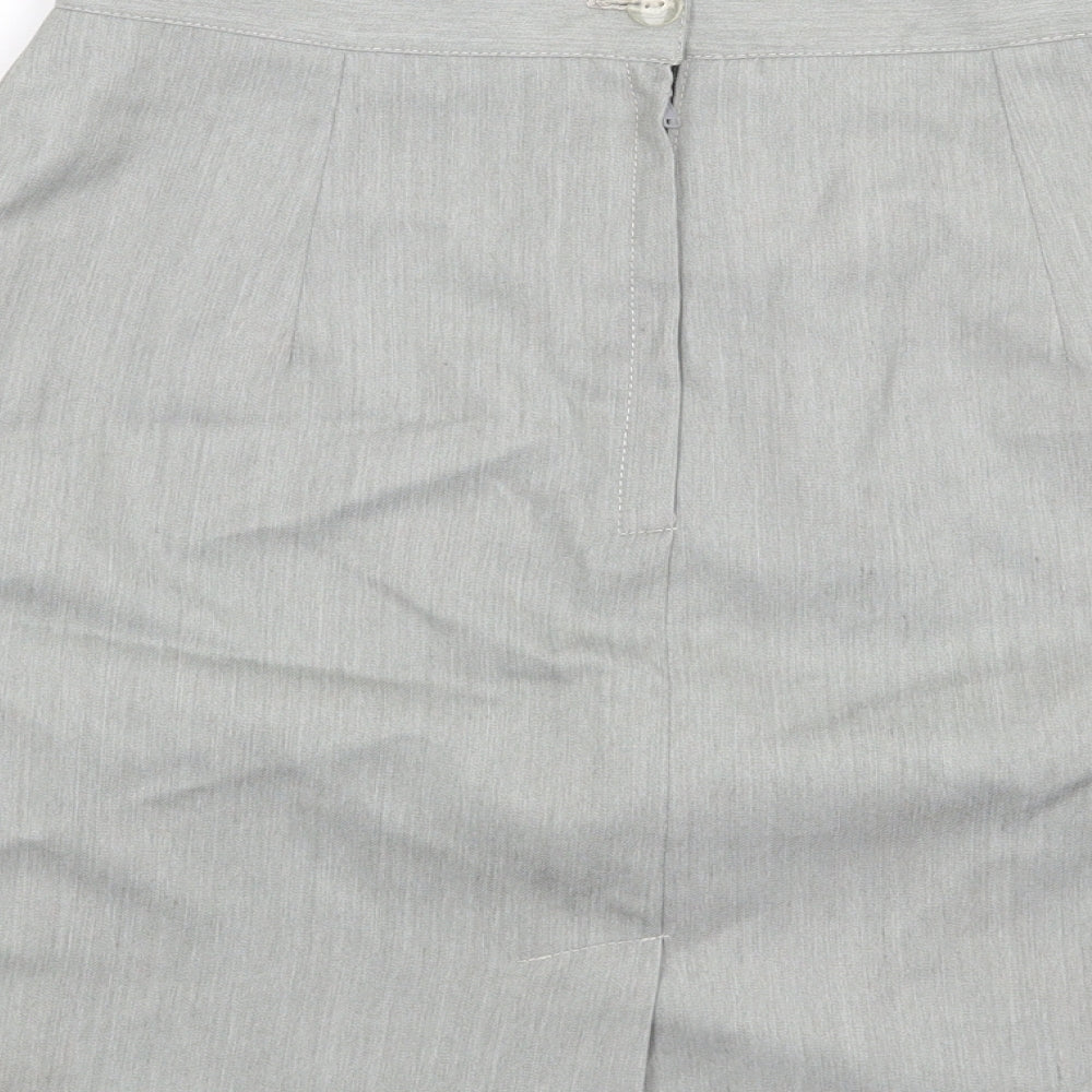 Preworn Womens Grey Mini Skirt
