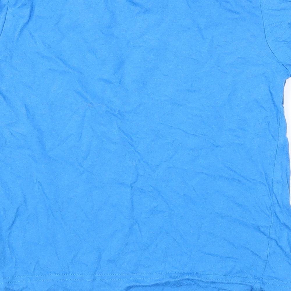 Doone Boys Blue Basic T-Shirt Size 5-6 Years