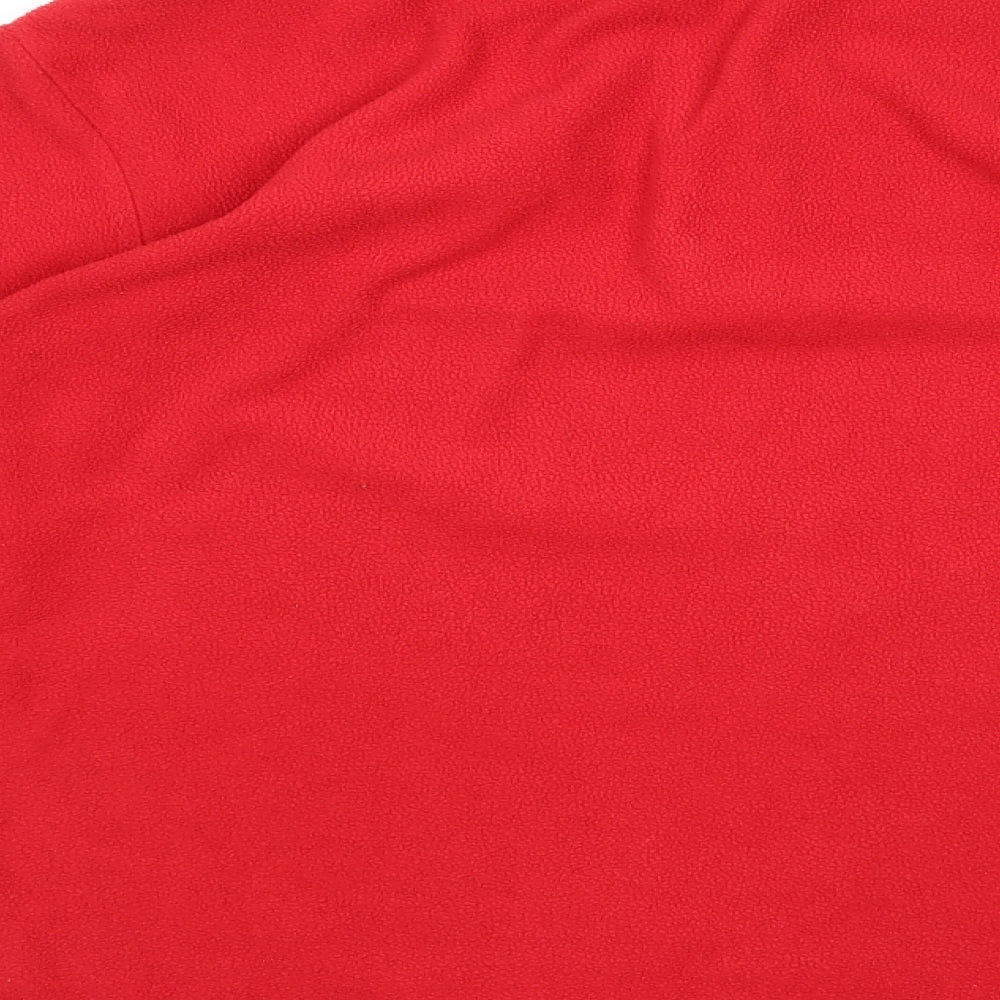 HiGear Womens Red Fleece Jacket Size 12