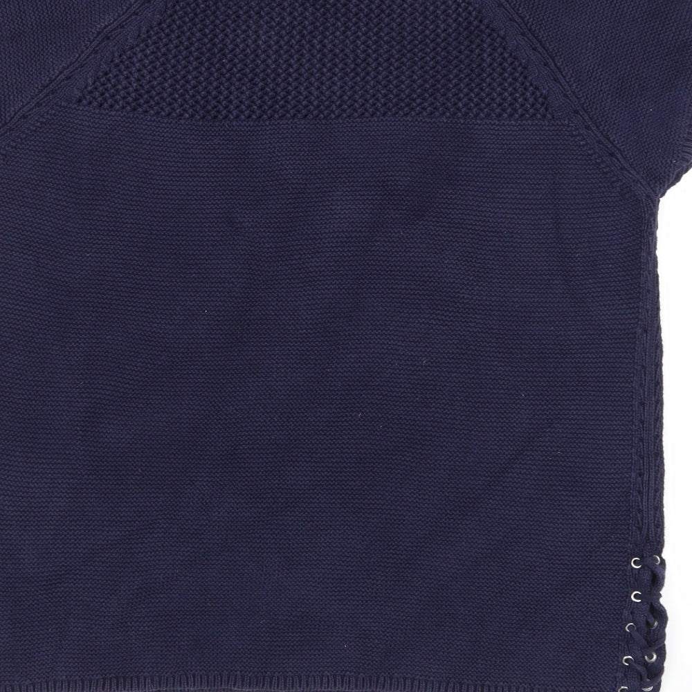 Bonmarché Womens Blue Knit Pullover Jumper Size M