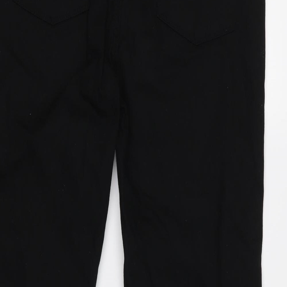 Soon Womens Black Straight Jeans Size 12 L24 in