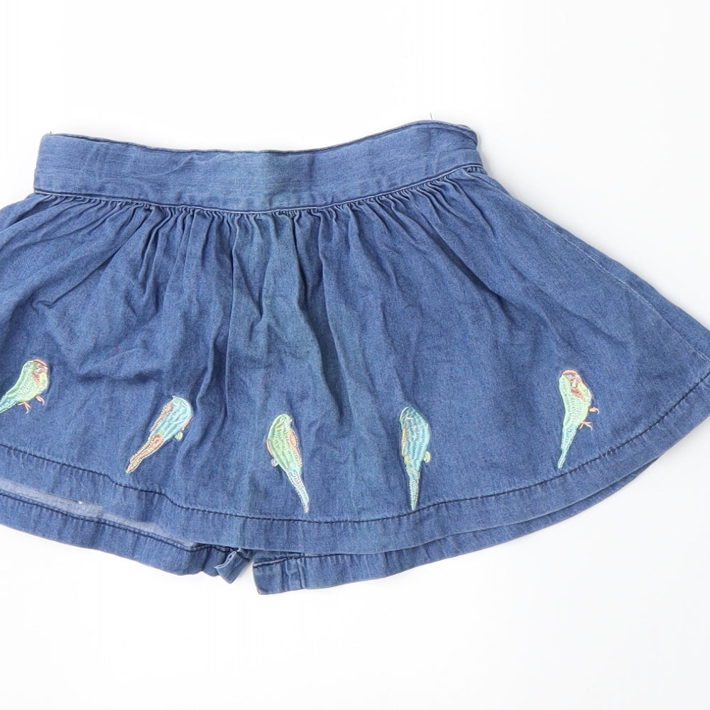 Pumpkin Patch Girls Black A-Line Skirt Size 12-18 Months