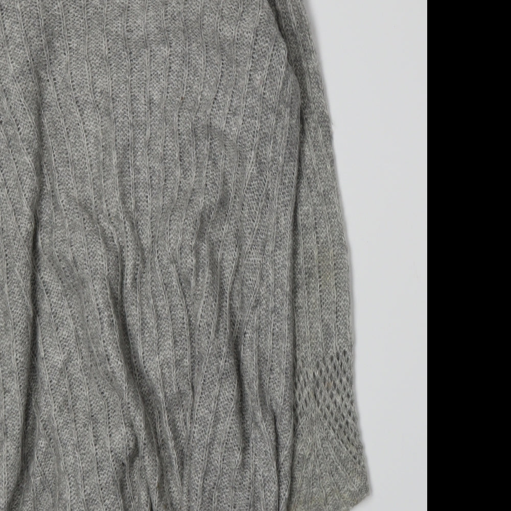 Sarah Spencer Womens Grey Knit Cardigan Jumper Size 10