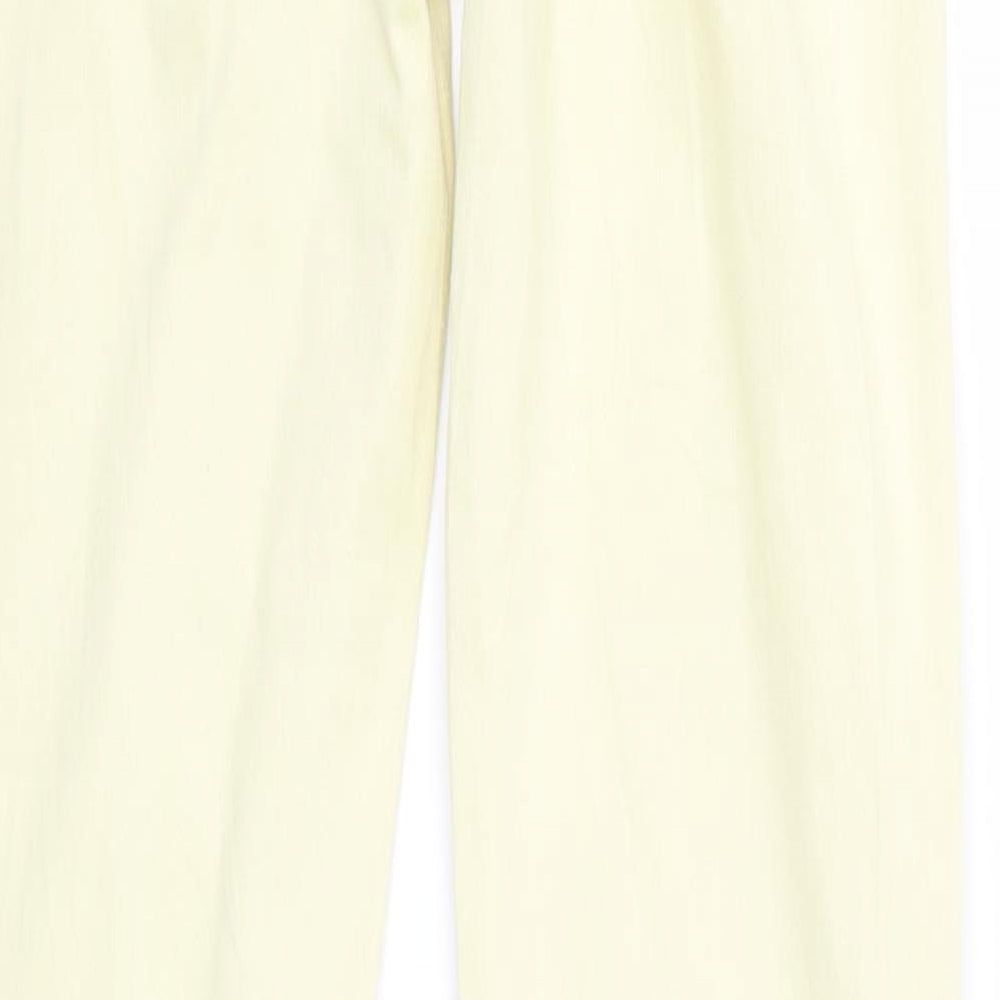 Jack Wills Womens Yellow Denim Skinny Jeans Size 6 L29 in
