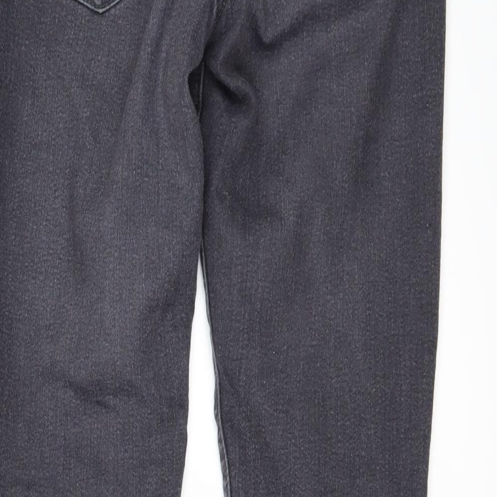 FOREVER 21 Womens Black Denim Skinny Jeans Size 26 L28 in