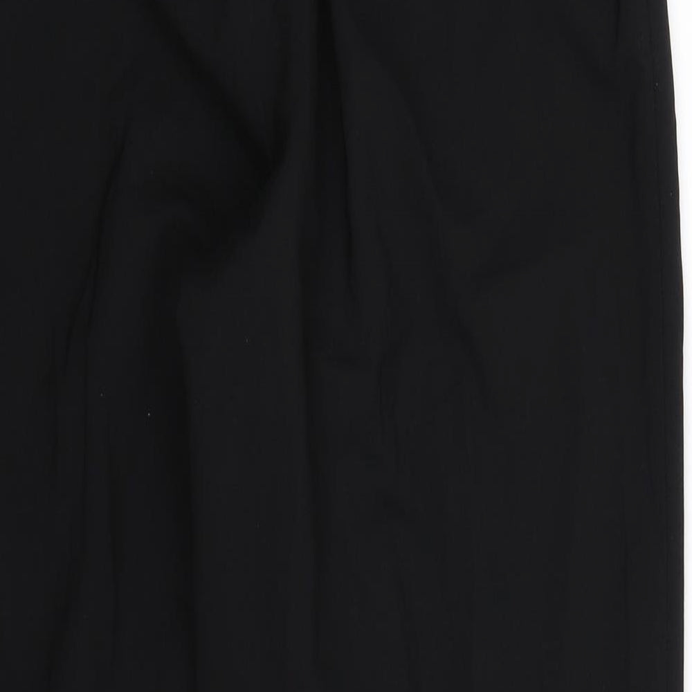 Faber Womens Black Trousers Size 14 L29 in