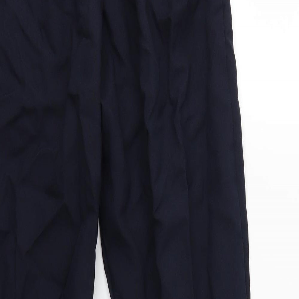 Preworn Womens Blue Trousers Size 10 L26 in