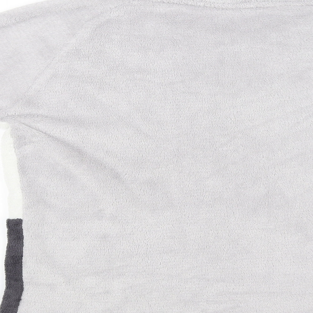 Feel Fabulous Girls Grey Solid Top Pyjama Top Size 12 Years