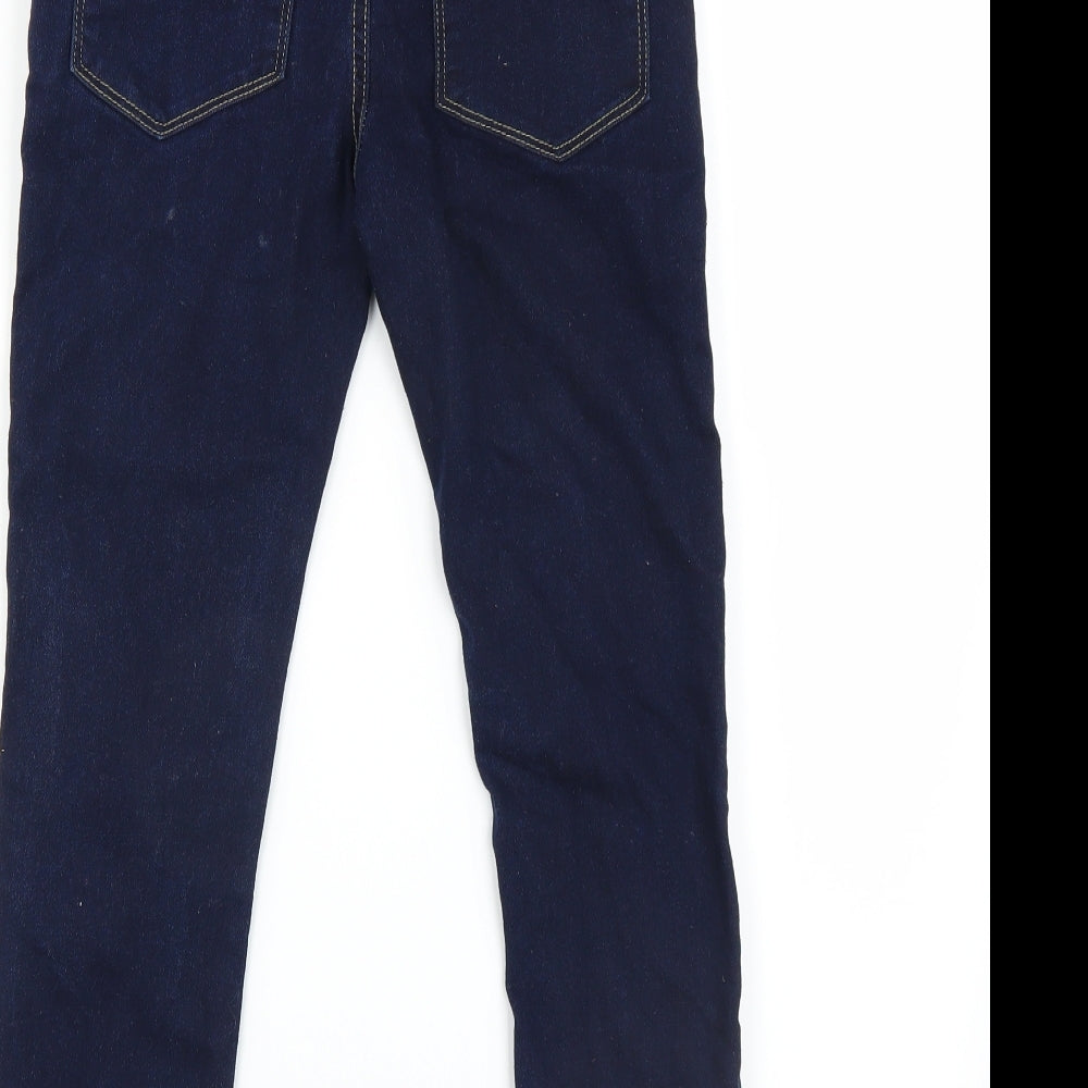 Matalan Girls Blue Skinny Jeans Size 10 Years