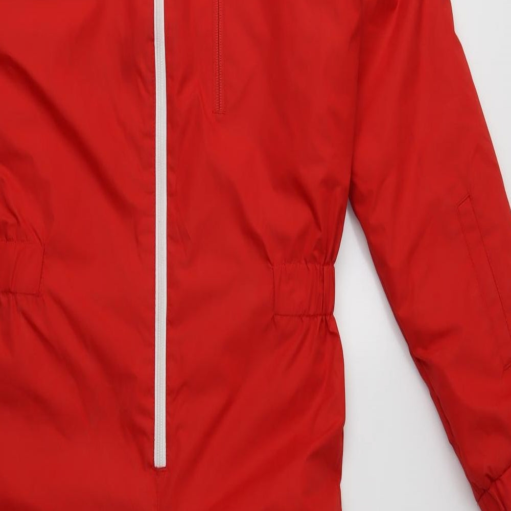 wed'ze Boys Red Ski Jacket Snowsuit Size 14 Years