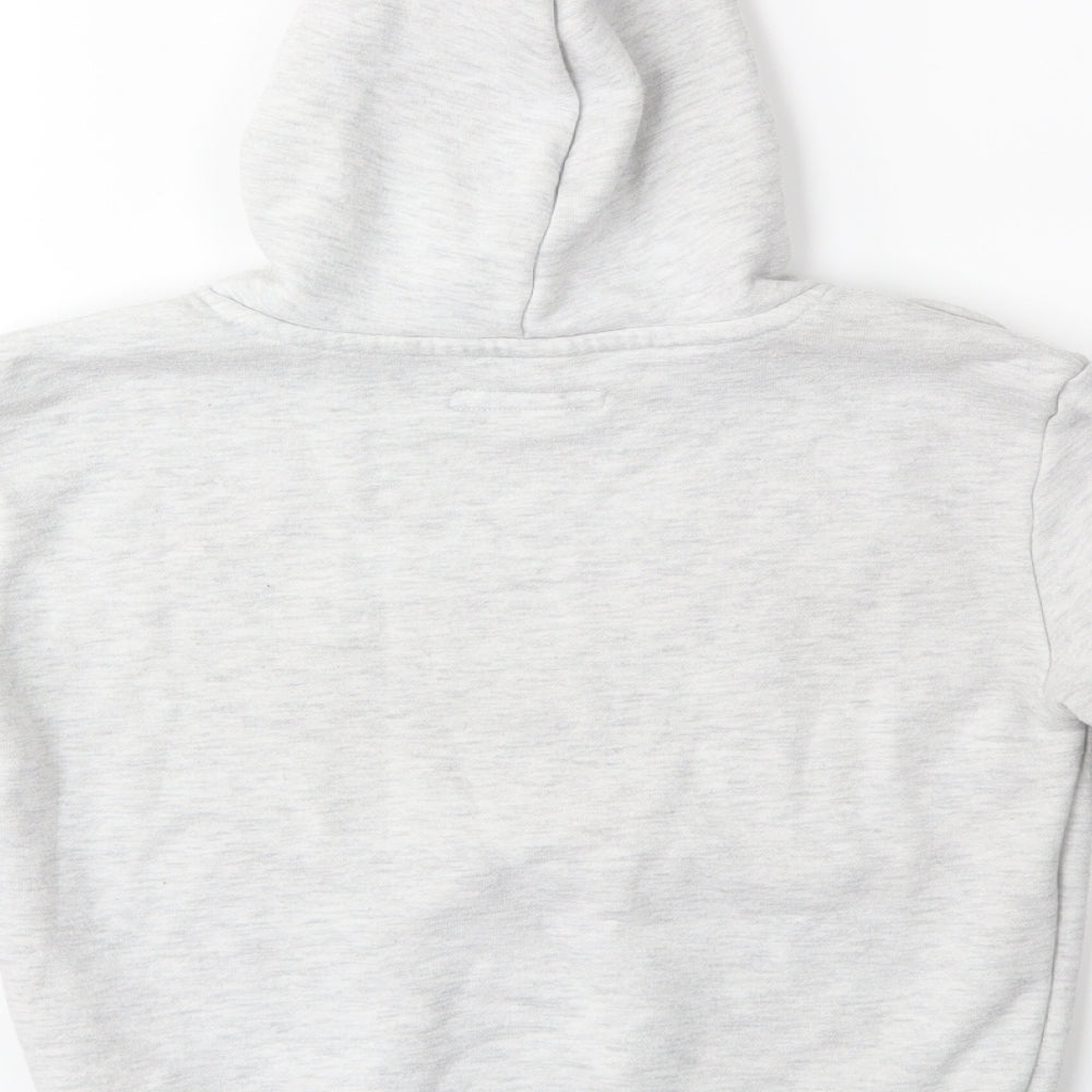 Primark Boys Grey Pullover Hoodie Size 7-8 Years