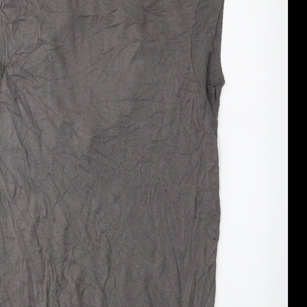 Atmosphere Womens Grey Knit Pullover Jumper Size 12