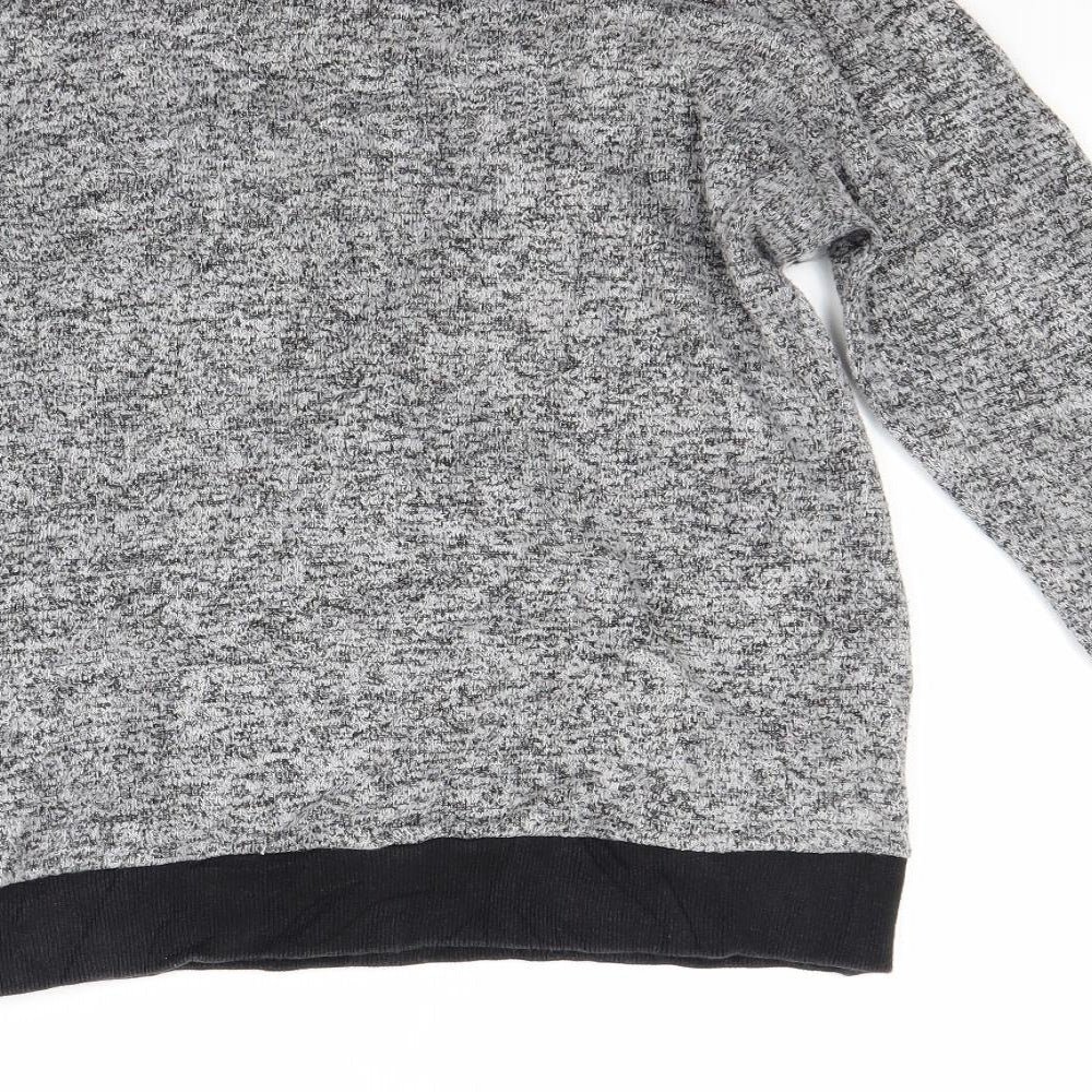 Anisa Womens Grey Pullover Jumper Size L