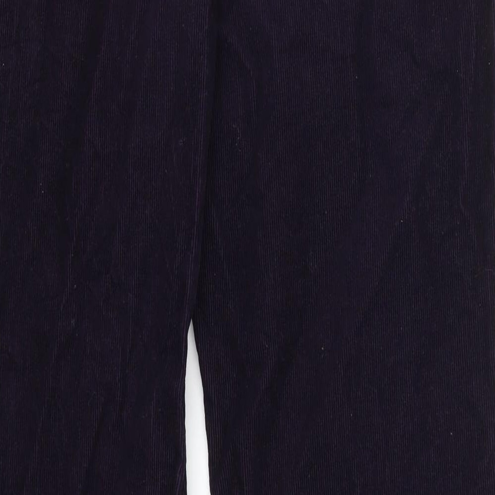 Ann Taylor Womens Purple Corduroy Trousers Size 32 L31 in