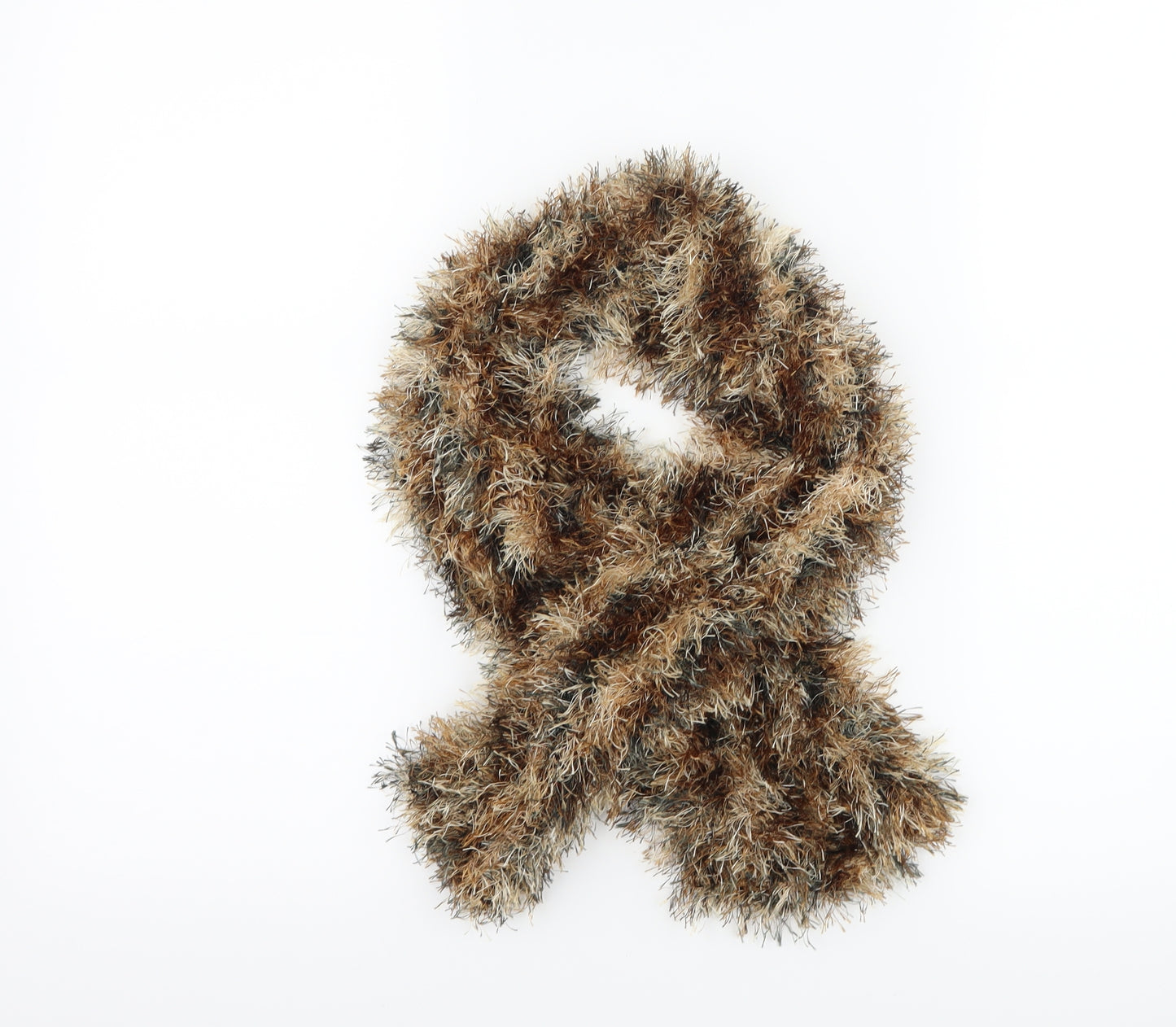 Preworn Womens Brown Scarf