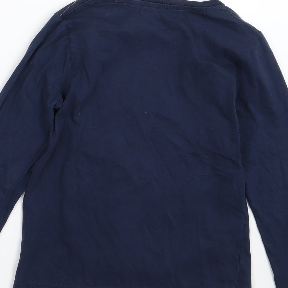 E-bound Boys Blue Jersey Basic T-Shirt Size 6 Years - Switzerland