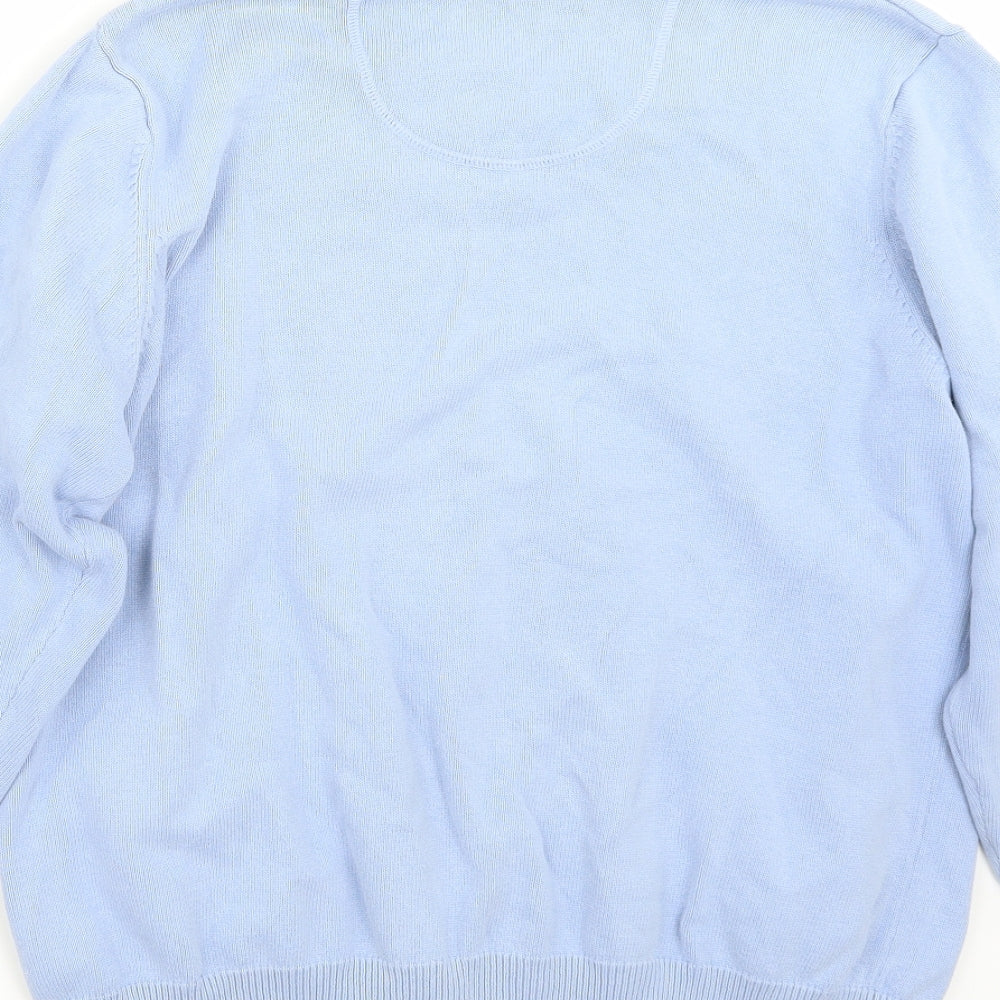 Marks and Spencer Womens Blue Pullover Jumper Size L