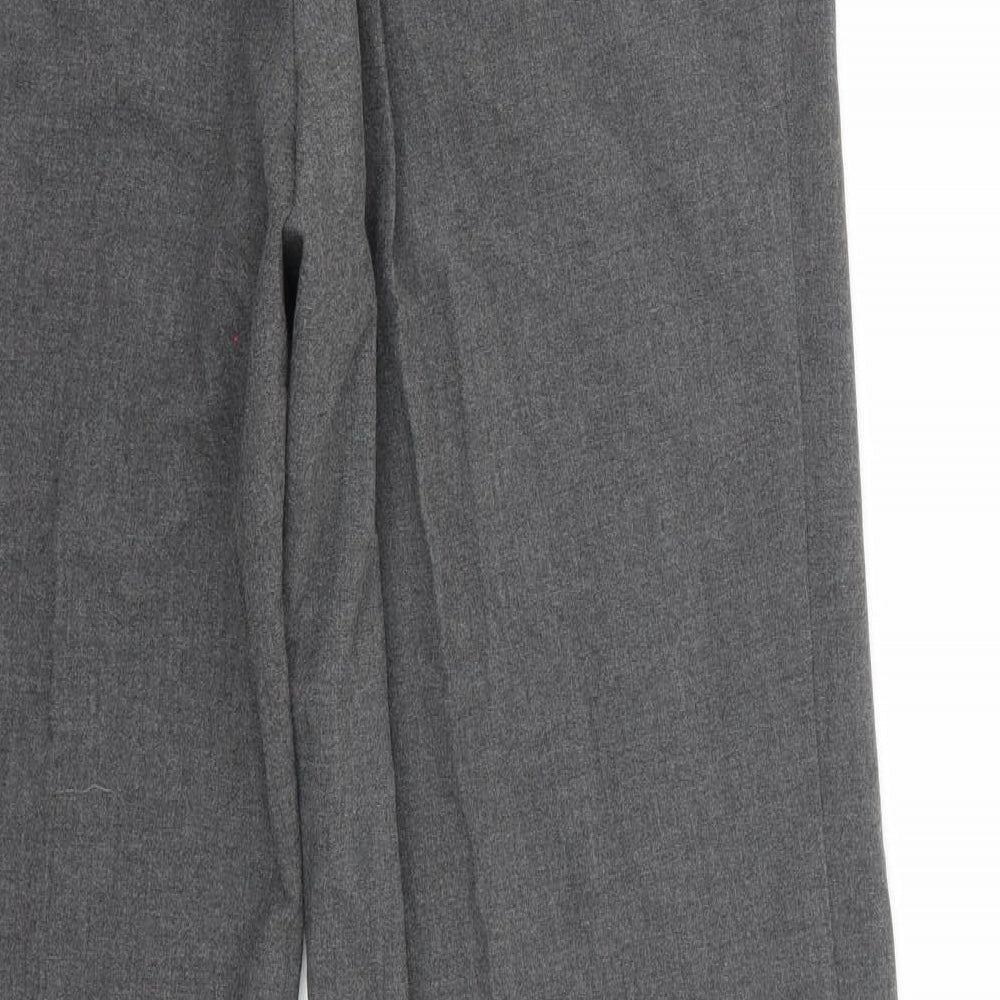 Slimma Womens Grey Trousers Size 16 L31 in