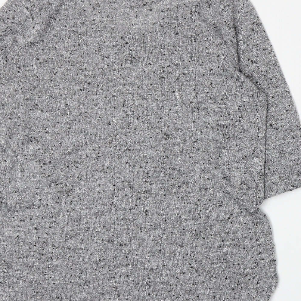 New Look Womens Grey Pullover Jumper Size 14