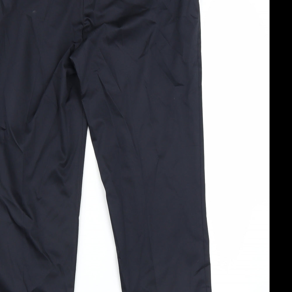 Atelier Gardeur Womens Blue Trousers Size 16 L25 in