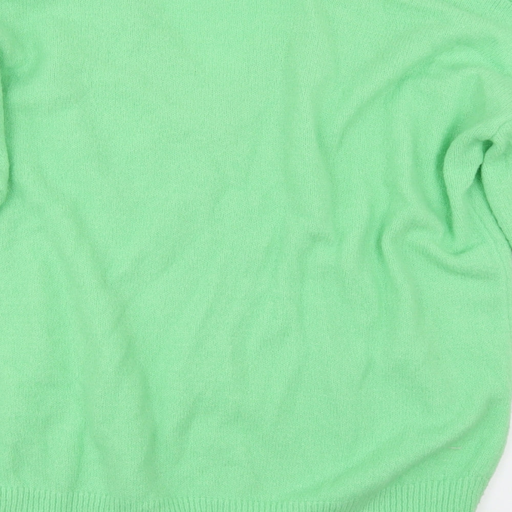Primark Womens Green Pullover Jumper Size XS