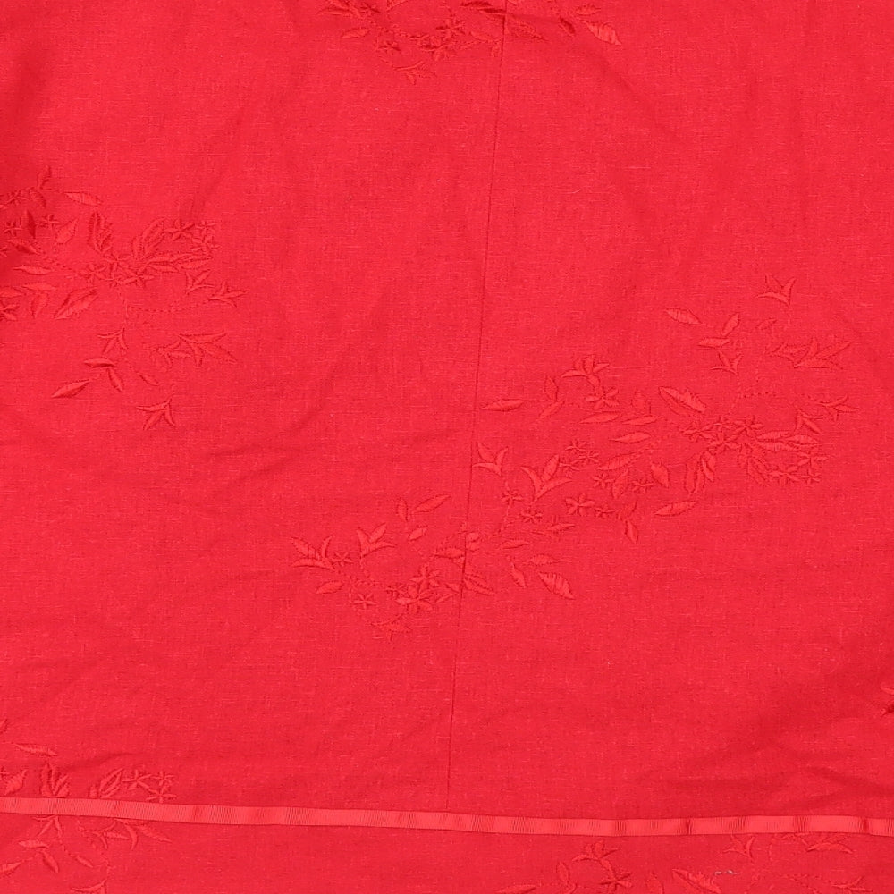 Wardrobe Womens Red Jacket Coat Size L