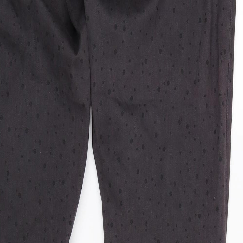 Spirit Womens Purple Polka Dot Skinny Jeans Size 32 in L31 in