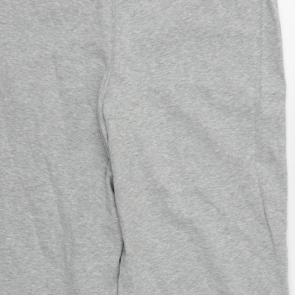 Preworn Womens Grey Jersey Jogger Trousers Size S L21 in