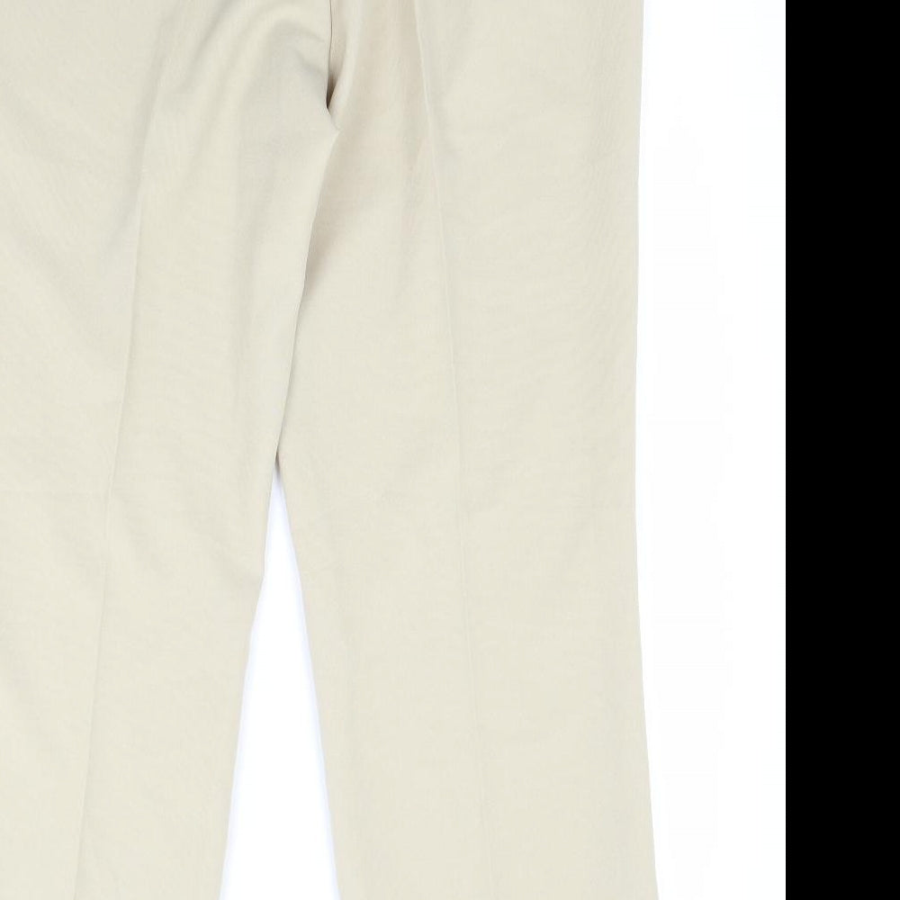 Agenda Womens Beige Trousers Size 18 L27 in