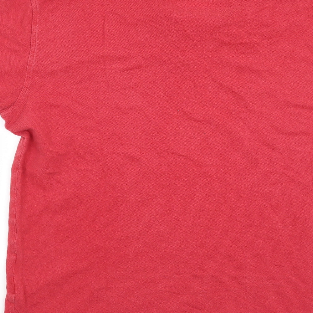 Preworn Mens Red Polo Size M