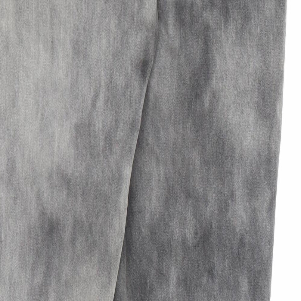Fashion Union Womens Grey Denim Skinny Jeans Size 10 L28 in