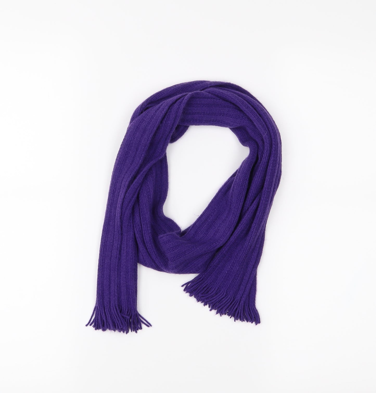 Preworn Womens Purple Scarf