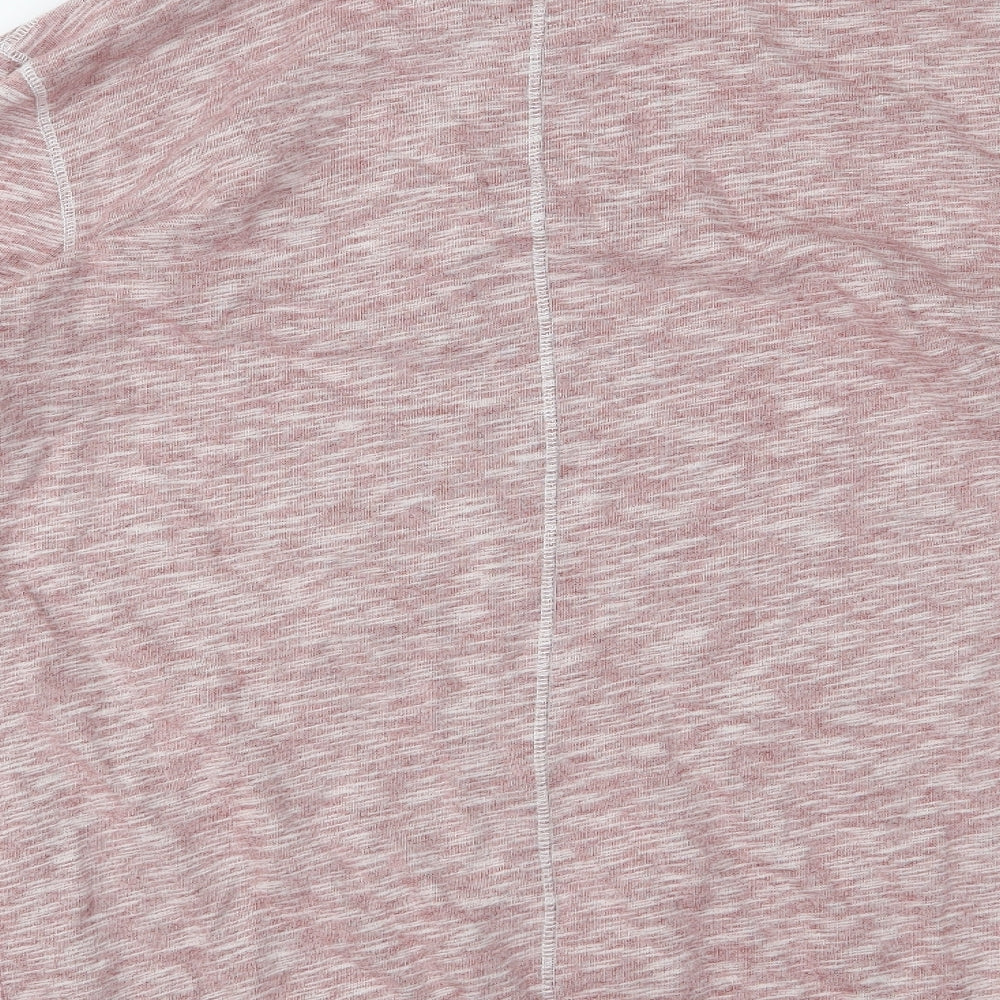 Friend of Faux Womens Pink Pullover Jumper Size S