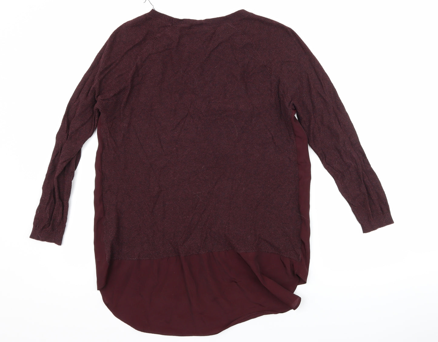 Warehouse Womens Purple Pullover Jumper Size 10