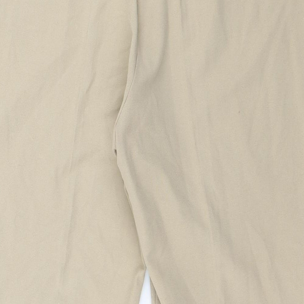 Preworn Womens Beige Trousers Size 38 in L28 in